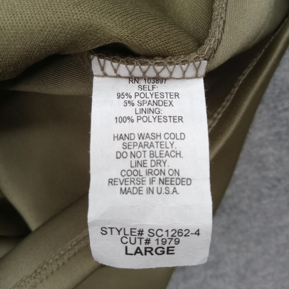 Bluheaven Shirt Womens Large Olive Green Lemonpop Crop Tank Top Made USA - Picture 4 of 7